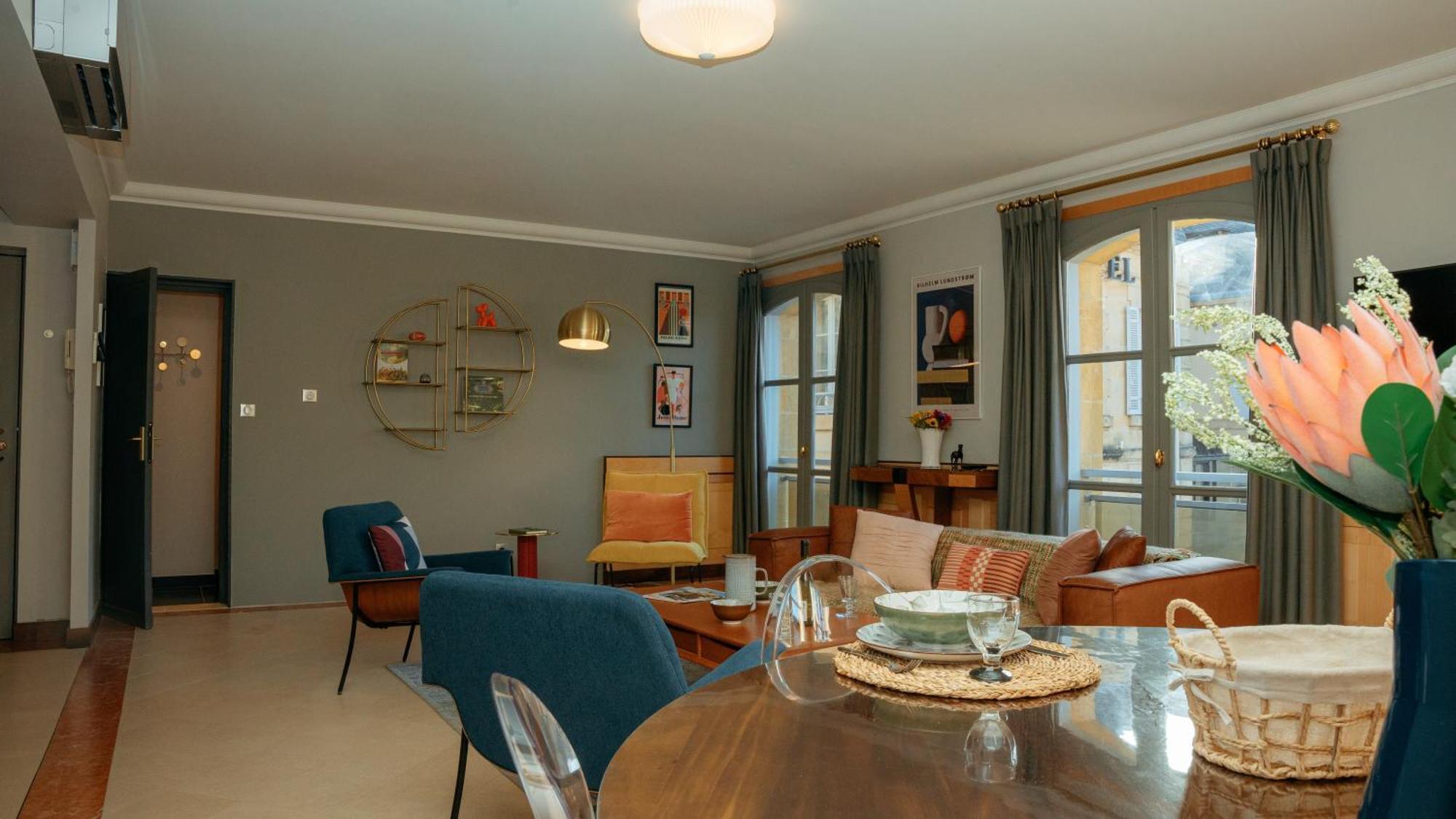 Superbe Appartement 132M2, Classe 5 Etoiles, Sarlat Centre エクステリア 写真